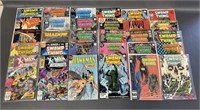 Group DC Marvel etc comic books - Swamp Thing,