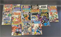 Group Marvel comic books - Thor, etc
