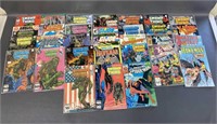 Group comic books - The Man of Steel, DC, Swamp