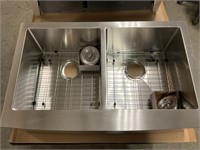 Stainless Steel 50/50 Double Farm Sink