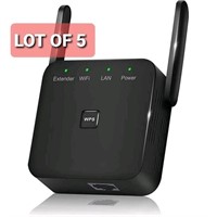 Lot of 5, Newest WiFi Booster, WiFi Range Extender