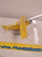 Metal toy airplane
