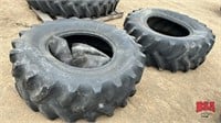2 Armstrong Tires w/ 1 tube 16.9-24