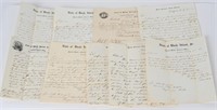 CIVIL WAR LETTERS 7TH RHODE ISLAND INFANTRY TO COL