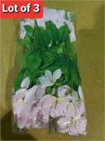 Lot of 3 Packs, 14" Artificial Daffodil Flowers, P