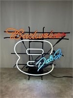 Budweiser Dale Earnhardt Jr light up Neon sign,