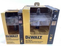 DeWalt 2&9/16", 3" Self-Feed Drill Bits NIB