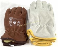 NEW (3) Basetek & (1) Westchester Goat Work Gloves