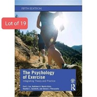 Lot of 19 The Psychology of Exercise (Paperback)