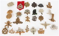 BRITISH PARATROOPER MACHINE GUN CAP BADGE LOT