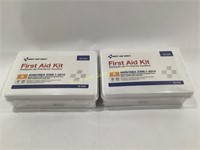 (2) NEW FirstAidOnly Class A First Aid Kits