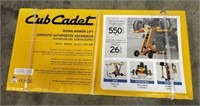 CUB CADET MOWER LIFT KIT