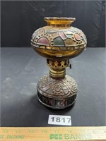 Glass Oil Lamp