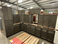 Silvercreek 15Pc. 36" West Point Gray Kitchen