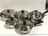 Lustre Craft Stainless Steel Pan Set