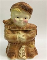 Davy Crocket Figural Cookie Jar