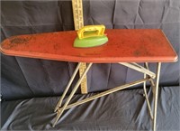 Vtg Wolverine Toy Ironing Board and Iron