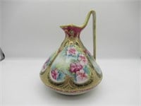 BEAUTIFUL HAND PAINTED NIPPION PITCHER