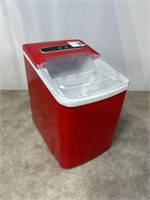 Insignia red colored ice maker
