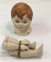 Porcelain Doll Parts