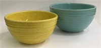 2 Mccoy Stacking Mixing Bowls