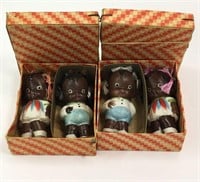 Group Of 4 Japan Porcelain Dolls