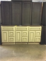 13pc. Mixed Colored Cabinet Set