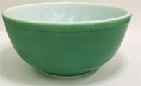 Pyrex Green Glass Mixing Bowl