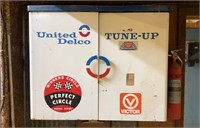 Vintage Metal United Delco Cabinet