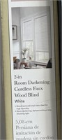 A AND R 2IN FAUX WOOD BLINDS RETAIL $29