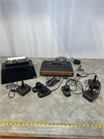 Vintage Atari CX-2600 video computer system with