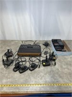 Atari CX-2600 video computer system with games,