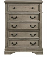 35" Coaster® Gray Chest Dresser