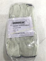 (12) New Pairs of IRONWEAR Buffulo Grain Gloves
