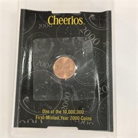 Cheerios 2000 Millenial Penny