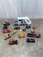 Nylint Trash Master garbage truck and other toy