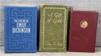 BOOKS OF POETRY EMILY DICKINSON RUDYARD KIPLING