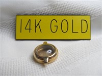 14k Gold Antique Locket Pendant - 1938
