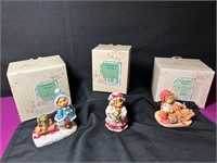 3 Cherished Teddies by Enesco