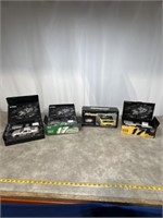 Die cast scale model NASCAR stock cars, all in