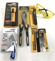 Assortment of New Tools Pliers, Drill Bits & More