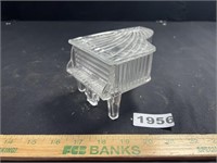 Glass Piano Trinket Box