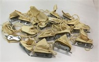 Group Of Doll Size Ice Skates