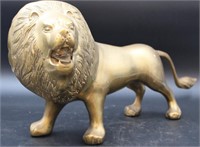 25'' INCREDIBLE LARGE BRASS LION