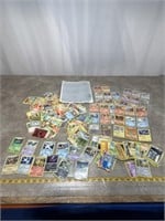 Assortment of Pokémon Cards, most are from early