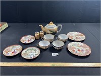 Asian Dinnerware, Teapot, S&P Shakers