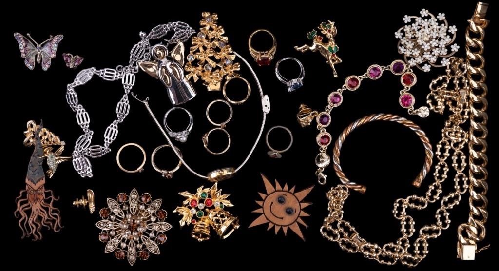 Trifari & Vintage Estate Jewelry