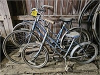 3-old bikes -one is Schwinn
