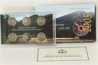 2005 Jefferson Nickel Mint Set, Westward Journey