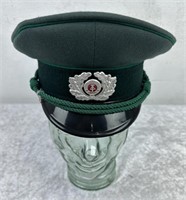 East German Officers Peak Cap